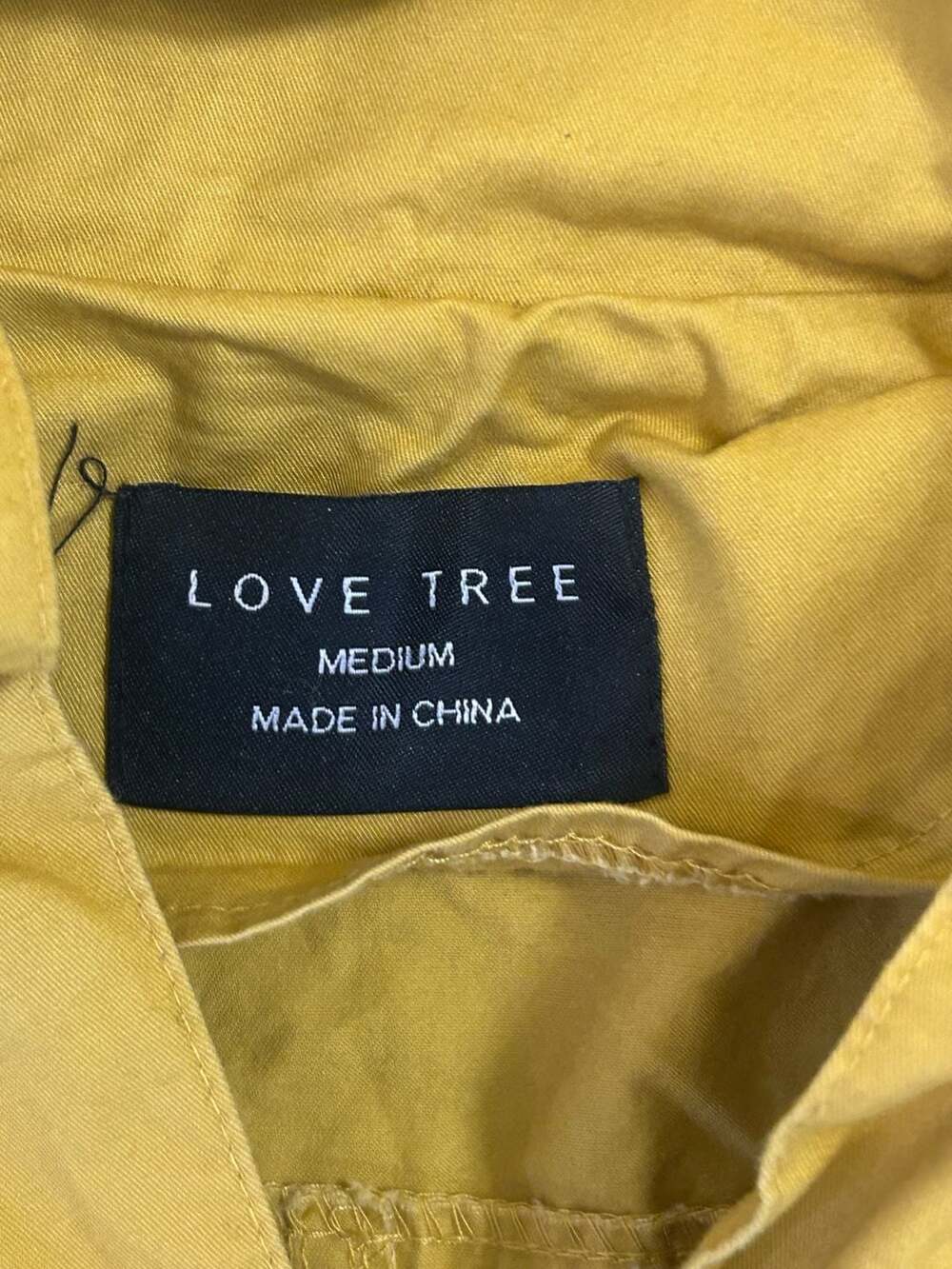 Love Tree Women's Mustard Hooded Utility Cargo Vest - Picture 2 of 6